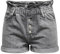 ONLY Damen Short 15200196 Grey Denim Xs