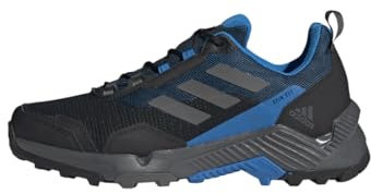 adidas Men's Eastrail 2.0 RAIN.RDY Hiking Shoes, Core Black/Grey Five/Blue Rush, 8 UK