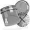MAGIC BUCKET | Auto Handwäsche Bundle | Wascheimer mit passendem Eimer Deckel 3,5 US GALLONEN ca. 13 Liter | Mit Grit Guard Eimereinsatz Schmutzsieb | Waschset Grau/Schwarz