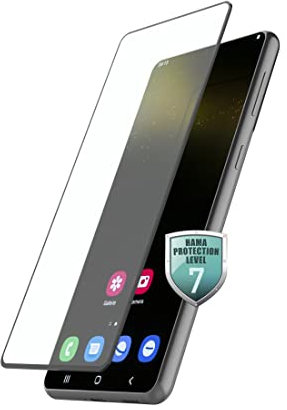 Hama Schutzglas für Samsung Galaxy S22+/S23+ (Displayglas aus Echtglas, Displayschutz-Folie 9H Härte, Hartglas stoßfest, Kratzfest, Anti-Fingerabdruck) transparent