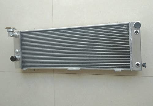 FSMOTO Radiateur en aluminium pour J-EEP Cherokee MK2 XJ 2,5 L 4,0 L 1984-2001 manuel/automatique