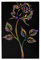 Schwarze und goldene Blumen-Puzzles sind geeignet für Erwachsene und Jungen und Mädchen. 1000-teiliges Puzzle