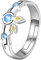 Anime No Game No Life Zero Ring Stephanie Dola Jibril Cosplay Unisex Einstellbare Shuvi Dora Ringe Schmuck Accessoires Geschenk Requisite
