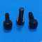 10-50 Stück M3 M4 M5 M6 M8 Schwarze geschlitzte Nylon-Rändelschraube PA66 Nylon-Kunststoff-Handdrehschraube Computer-Handschrauben anziehen (Color : M6x20 (20pcs))