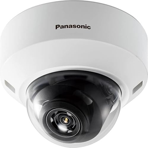 WV-U2132LA - Full-HD 2MP Fixkuppel-Netzwerkkamera fr Innenbereiche (1/3 CMOS-Sensor | 2-Megapixel-Bilder | IR-LED-Beleuchtung | Nachtfarbsicht | H.265 | Korridormodus | iA)