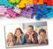 Personalisierte Bausteine mit Foto Puzzle in Eigenem Bild Bausteine Benutzerdefiniertes - Geschenk für Paare,Frau,Männer,Kinder, Familie, Geschenkidee in 2 Format (Querformat)