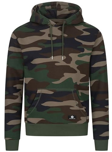 Höhenhorn Janga Hoodie Herren Kapuzen Pullover Camo Grün Gr. 3XL