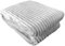 Kuscheldecke in Cord-Optik » Wohndecke 200x150cm » Tagesdecke mit Antipilling-Effekt » warme Couchdecke Farbe Grau