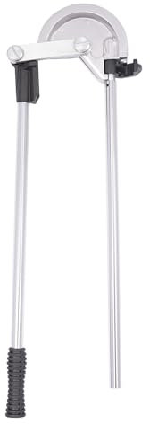 Cintreuse de tuyaux, 2,4 cm, rouleau de cintrage de tubes à 180°, diamètre de tube applicable : 18 mm, pour tubes en cuivre, aluminium et métal souple, argent, alliage d'aluminium