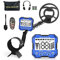 Metalldetektor Profi für Erwachsene Kinder, Anti-Interferenz-Chip, IP68 wasserdichte, unterstützt Batterie und USB-Stromversorgung,5 Erkennungsmodi,inklusive Headsets, 2 Batteri,Schaufel (Blau)