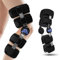 UPROZIL Ginocchiera regolabile ROM, fissaggio al ginocchio regolabile, impedimento al ginocchio regolabile con stabilizzatori laterali delle gambe (altezza consigliata: almeno 160 cm)