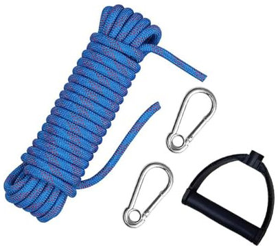Ksikdeg Wasser-Skiseil mit Griff, Nylon-Abschleppseil für Wakeboard-Knieboard-Snowboard-Ausrüstung