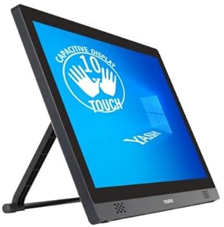 Yashi MONITOR MULTIMEDIALE TOUCHSCREEN 27, CONNESSIONE HDMI DVI VGA