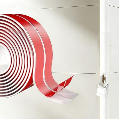 Tile Trim, Wall Corner Protectors, Plastic Corner Trim, Self-Adhesive Guards are Suitable for Ceiling, Table Corners and Transition Areas.(White,1.5m×2cm)