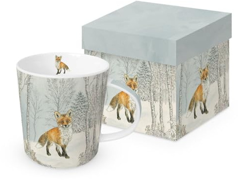 ppd Trend Tasse - Renard Hiver Trend Mug GB, Wintertasse, Weihnachtstasse, Fuchs,