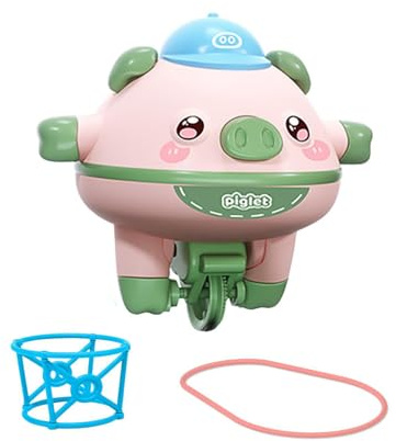 kesurpae Unicycle Toy Gyro Balance Robot Pig Toy Is Fun Way For Children To Balance And Movement Together Novelty Tightrope Walking Tumbler Unicycle , Green