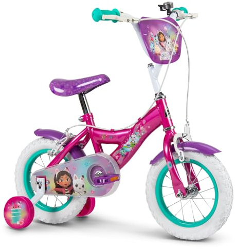 Huffy Gabby's Dollhouse Kinderfahrrad 12/14/16 Zoll mit Stützrädern