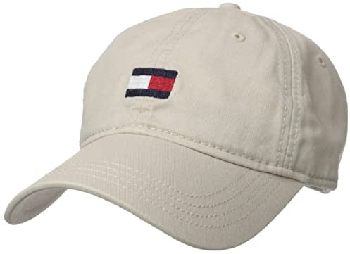 Tommy Hilfiger Herren Ardin Dad Hat Baseball Cap, Tommy Stone, Einheitsgröße