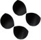 HAND® 004 XL C-D Cup Replacement Black Bra Cups 200 x 150 mm - 2 Pairs