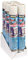 Box of 6 Roll & Stroll Hard Surface Protector - Self Adhesive Floor Protection for Dirt, staining and spillages - 600mm x 25m - Clear Branded Film