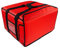 PizzaBag, Premium Pizza-Liefertasche für Lieferdienste (45 * 45 * 25 cm, Rot)
