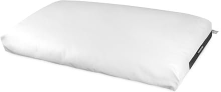 Happers Coussin Imperméable et Déhoussable pour Palette en Similicuir Blanc 120x60x20
