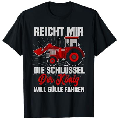 Landwirt Bauer Traktor Bauernhof Spruch Lustig Fun Geschenk T-Shirt