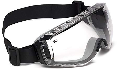 BOLLE PILOT NEO - Montura co-inyectada en Polipropileno y TPR– cinta de neopreno – ventilada – Ocular incoloro en PC antivaho y antirayaduras PLATINUM
