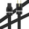Monosaudio P903 HiFi Netzkabel 2.5Sq 1M Kupfer Abschirmung 2 polig High End Kaltgerätekabel OFC AC Audiophil Stromkabel mit EU Schuko IEC C15 Buchsestecker für DVD/Verstärker/Decoder/Subwoofer/AMP