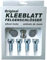 KLEEBLATT Felgenschloss M14x1,5x28mm Kegelbund 60° kompatibel mit Citroen Fiat Peugeot Renault Toyota 4er-Set 4x silberne Felgenschlösser Radsicherungsschrauben Radsicherung Typ 928