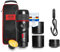 HEYNER® Espressomaschine tragbar für Auto, Reisekaffeemaschine, Minipresso mit extra Becher 12V Black Edition