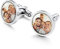 PROSTEEL personalisiert Manschettenknöfe mit Foto&Text Edelstahl für Männer DIY Cufflinks Herren Anzug Hemd Accessoire Modeschmuck für Hochzeit Verlobung