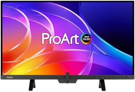 ASUS ProArt PA32USD 32 Zoll 4K QD-OLED 240Hz Professional Monitor | 99% DCI-P3, DeltaE<1, Selbst-/Autokalibrierung, HDR-10, HLG, Dolby Vision, Dual 12G-SDI, Calman, ColourSpace Integration