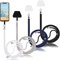 Weewooday 4 Stück Universelle Handy Lanyards inklusive Verstellbares Abnehmbares Nylon Umhängeband und Pads für Meiste Smartphones (Neutrale Farbserie)