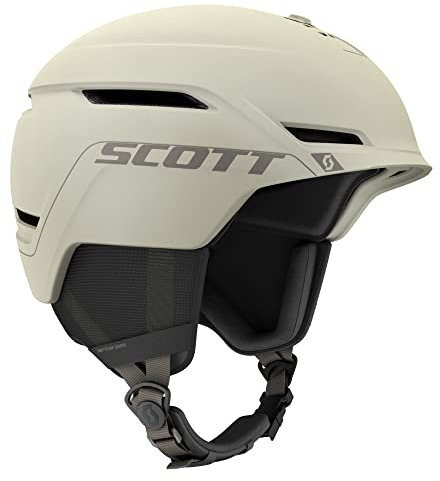 Scott Symbol 2 Plus Helmet Beige - Belüfteter progressiver MIPS Wintersporthelm, Größe M - Farbe Light Beige