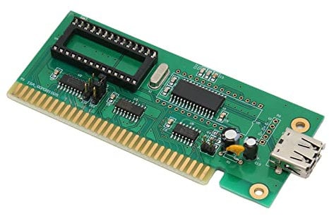 HEITIGN Isa-zu-USB-Adapterkarte, Isa-zu-USB-Schnittstellenkarte, Isa-zu-USB-Karte, Plug-and-Play, Weitgehend Kompatibel, Einfach zu Verwenden, Stabil, Langlebig, Isa-zu-USB-Karte