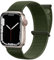 Maledan Nylon Armband Kompatibel mit Apple Watch Armband 44mm 38mm 42mm 40mm 41mm 45mm 46mm 49mm, Verstellbare Sport Armband Kompatibel mit iWatch Series 10 9 8 7 6 5 4 SE, 38mm/40mm/41mm, Armeegrün