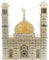 QUEENYARD Eid Countdown-Kalender, Ornamente, Schublade, Party-Dekoration