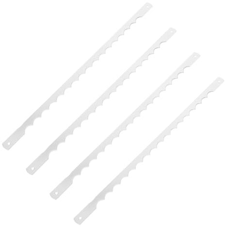 PHENOFICE 4stücke Ersatz Brot Schneidewerkzeuge Gezahnte Brotschneideklingen Für Kuchen Cutter Zubehör