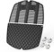 Onlyfire Plancha de Cuisson et Grille de Cuisson en Fonte pour Weber Q300 Q320 Q3000 Q3100 Q3200 Gril à Gaz, Pièces de Rechange pour Weber 6560/7646, 45 x 31,5CM, Accessoire Grille Cuisson, Paquet 2