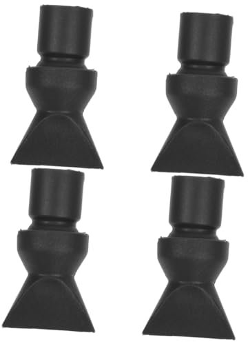 MERRYHAPY 4 Stück Aquarium Düse Aquarium Auslassdüse Wasserauslass Für Aquarium Aquarium Düsenrohr Reparatur Aquarium Düse Zuverlässige Düsenrohr Aquarium Wasserauslass Schwarz Abs