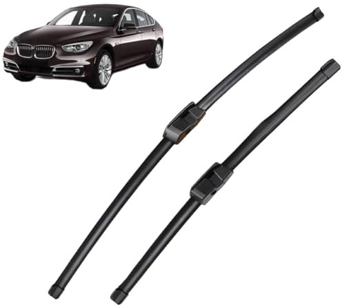 xzdjkl Scheibenwischer Autos Compatible für BMW 5er F07 F10 F11 2011-2016, Langlebige und Geräuschlose Wischerblätter,Einfache Montage