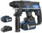 HYUNDAI Akku-Bohrhammer RH20X-20-4A2 | 20V, bürstenloser Motor | 2 J, 0-4700 B/Min | SDS-Plus, Zusatzgriff, Tiefenanschlag | Lieferumfang: 2 x 4.0Ah Akku, Ladegerät