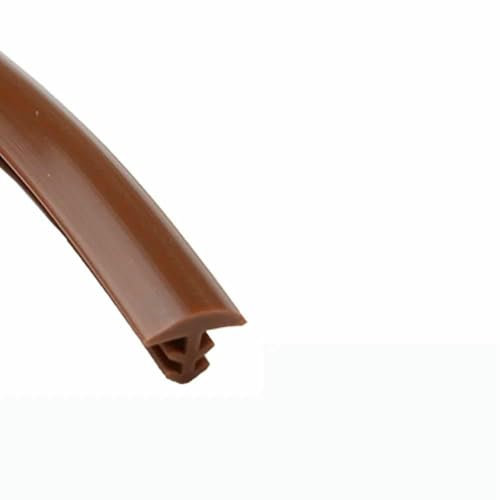 Tira de sellado de silicona para puertas de madera, ranura para insertar puertas de madera, barra de protección, artículo para sellado de puertas y ventanas, insonorización, resistente al viento, ra
