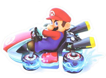 Nintendo Mario Kart 4-Inch Auto Magnet