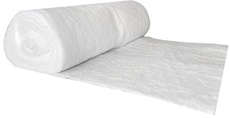 pemmiproducts Patchworkvlies aus Baumwolle 100 g/m², 1,00 m x 2,50 m, ca. 1 cm dick, Volumenvlies, Polstervlies, Vliesstoff, Polsterwatte, Watte