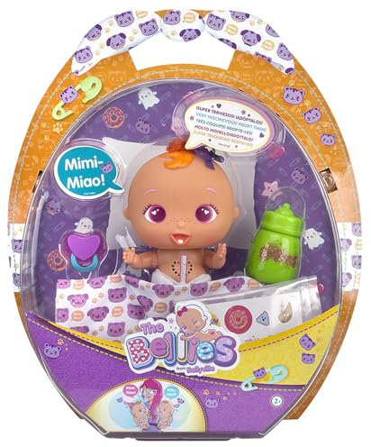 The Bellies - Mimi Miao, interaktive Puppe für Kinder von 3 bis 8 Jahren (Famosa 700014563)