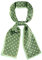 sourcing map 50er-Jahre-Band, schmaler Schal, schönes Punktemuster für Taschen, Haarband, Halswickel, Grüner kleiner Punkt, 98x9cm/38.5x3.5 inches(LxW)