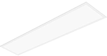 Ledvance Panel-Leuchte LED: für Decke/Wand, PANEL PERFORMANCE 1200x300 UGR19 / 30 W, 220…240 V, Cool White, 4000 K, Gehäusematerial: Aluminium, IP40/IP20, weiß, 4058075440630