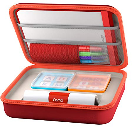 Osmo - Grab-And-Go - Large Carrying Case für iPad - Tragebox - für bis zu 3 Spiele (je nach Größe) und für die iPad-Basis (nicht für die Fire-Tablet Basis geeignet) - sowie für das Creative Board.